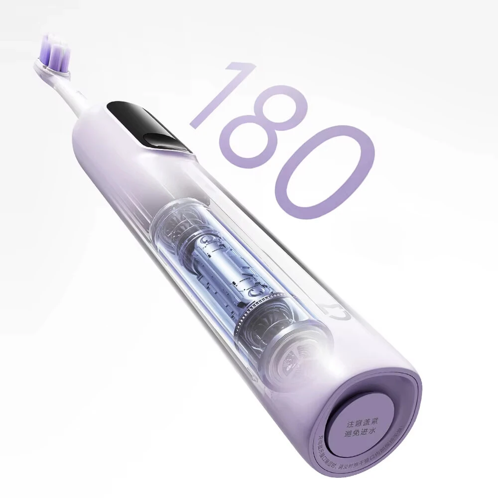 (image for) XIAOMI Oscillation Electric Toothbrush Pro 4 Cleaning Modes 180-Day Long Battery Life IPX8 Waterproof Color Screen Digital Display